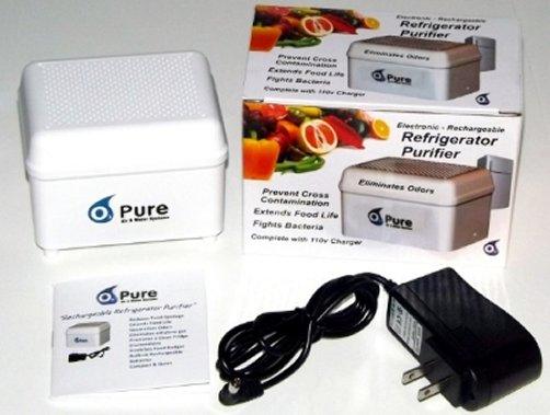 Fridge Deodorizer - Rechargeable Odor Eliminator - O3 PURE