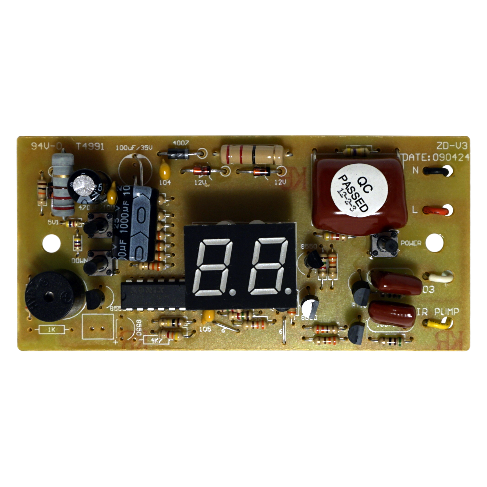 Replacement Board for our O3 PURE Elite 50 KT Ozone Fruit and Vegetable Ozone Washer