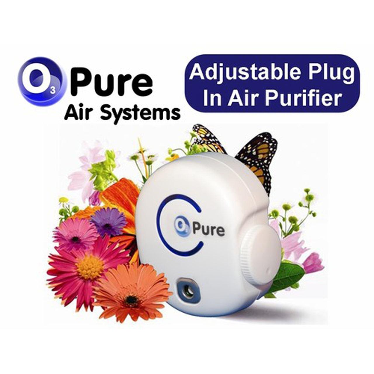 O3 PURE AAP 50 Plug-In Adjustable Air Purifier - O3 PURE